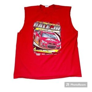NASCAR Dale JR Gildan Ultra Cotton xl Muscle Shirt Hendrick Motor Sports